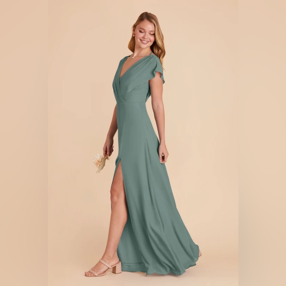 Birdy Grey “Violet Dress” - Chiffon Sea Glass - Size Medium